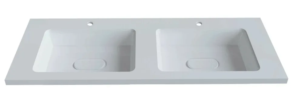 Встраиваемая раковина Uperwood Modul 120*45 двойная