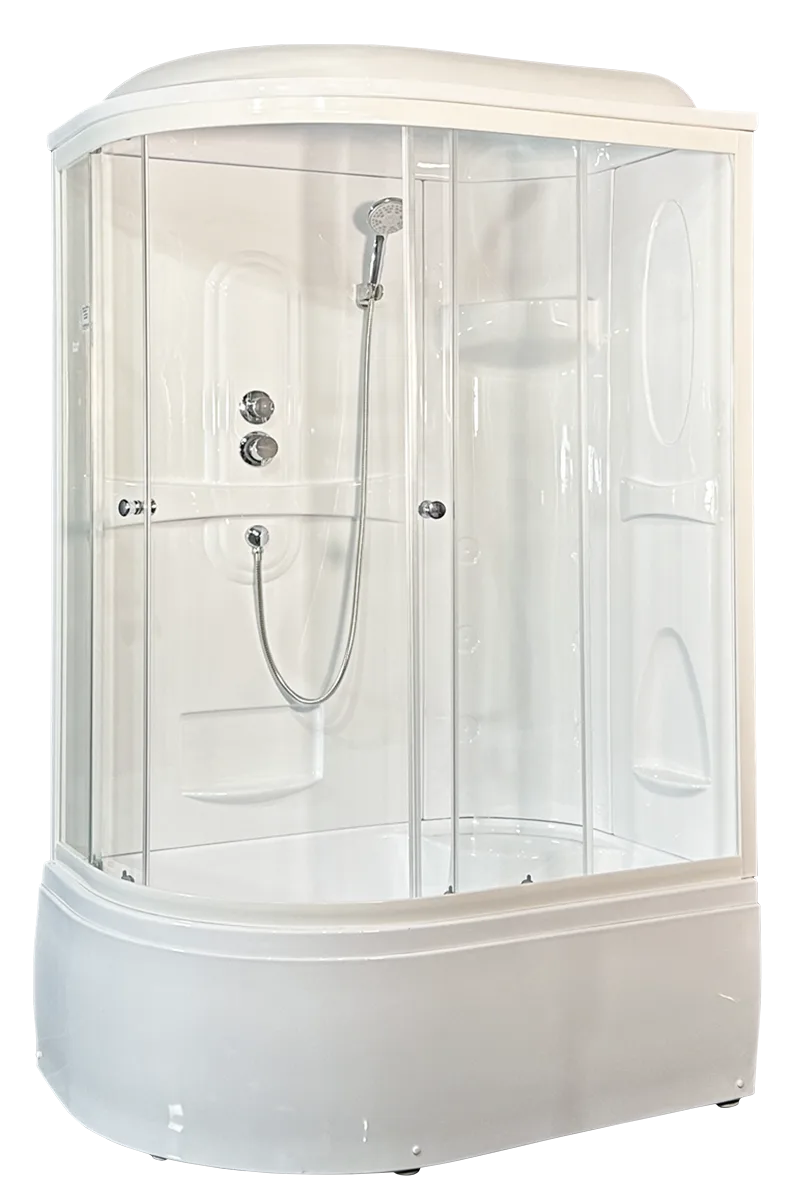 Душевая кабина RB 8120BK1-T (прозрачное) правая