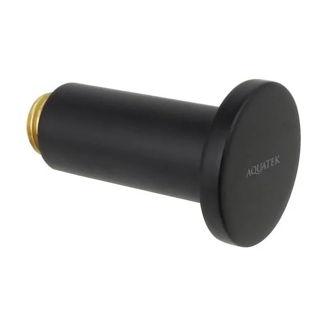 Крючок AQUATEK, матовый черный AQ4001MB ВЕГА