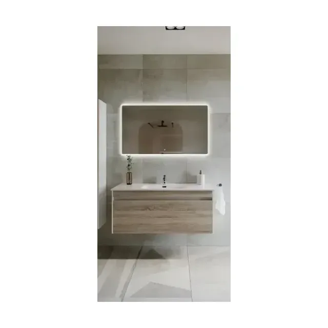Комплект мебели Sancos Smart 120 дуб бордалино/софт айс, 2 ящика