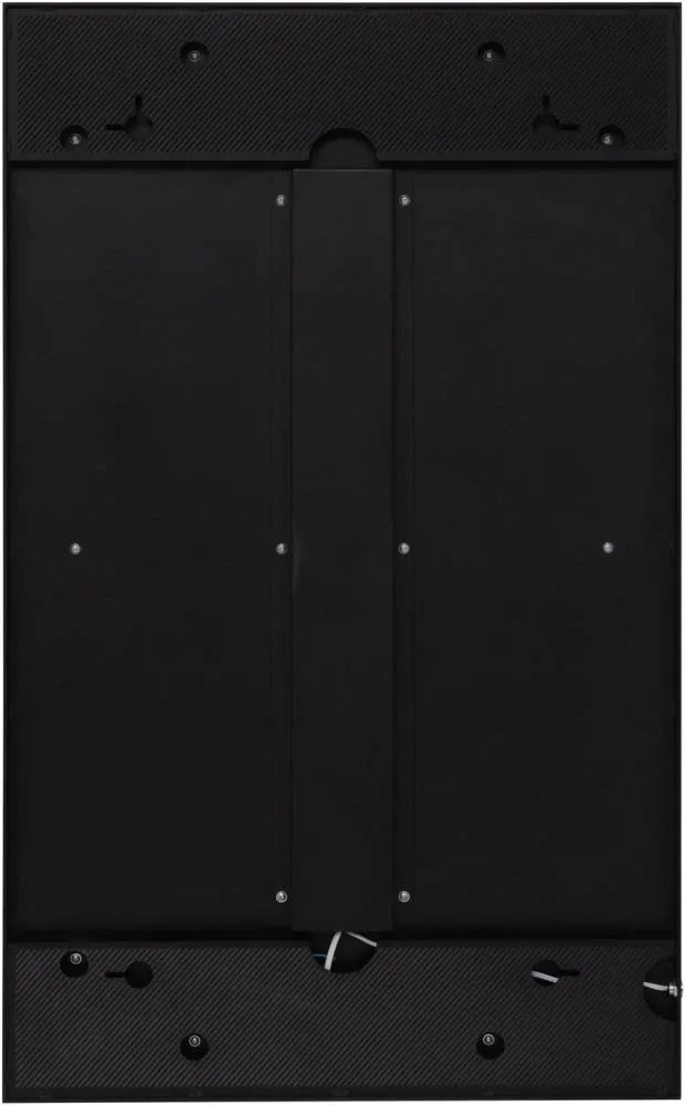 Зеркало Allen Brau Infinity 1.21019.BL 60*100 с Led-подсветкой и инфракрасным выключателем черное матовое