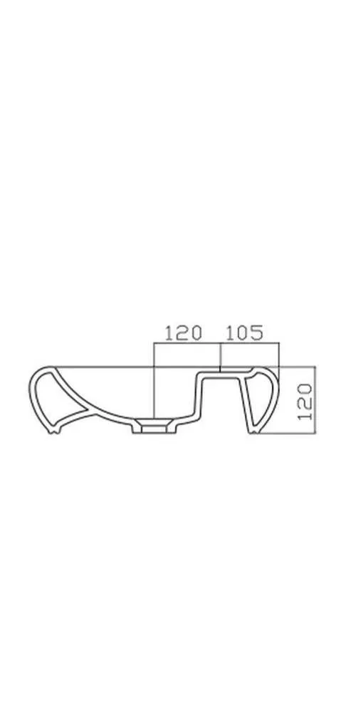 Накладная раковина Gural Vit Arya AR24MUL01 45*45