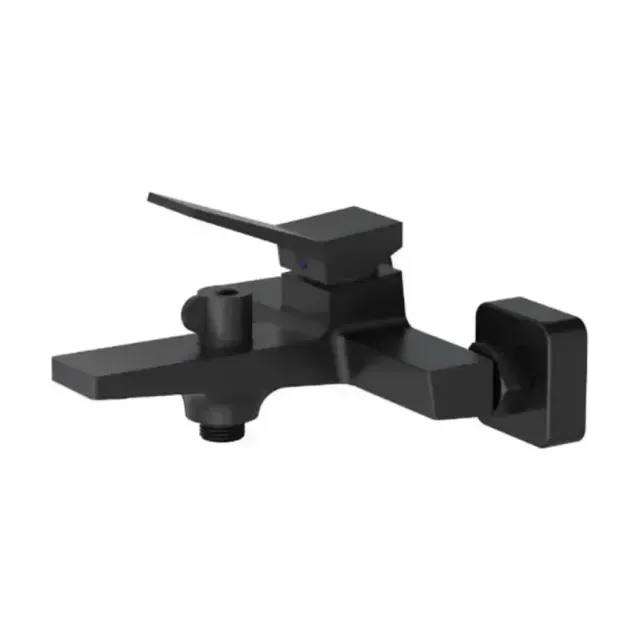 Смеситель Haiba HB60818-7 для ванны и душа черный матовый