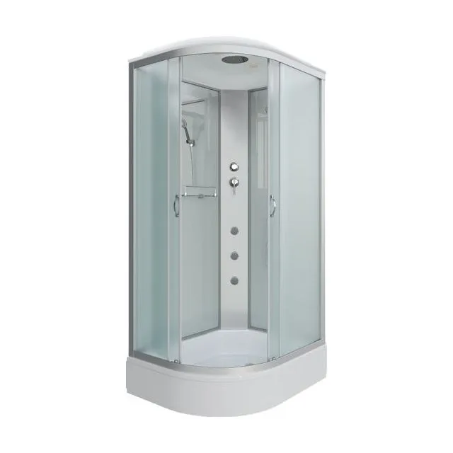 Душевая кабина Niagara Classic NG-33084-14RG (100х80х215) средний поддон(26см),стекло матовое