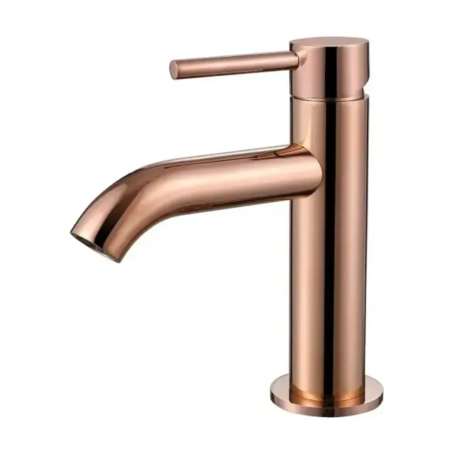 Смеситель ABBER Wasser Kreis AF8110RG для раковины, розовое золото