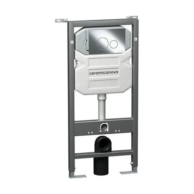 Инсталляция с кнопкой Ceramica Nova Вектор (Envision)/Круг (Round) CN1001CH