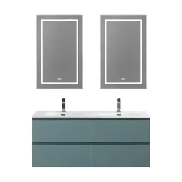 Комплект мебели BelBagno Крафт (Kraft) 120 с четырьмя ящиками голубой матовый (раковина BB-8099-120-2)
