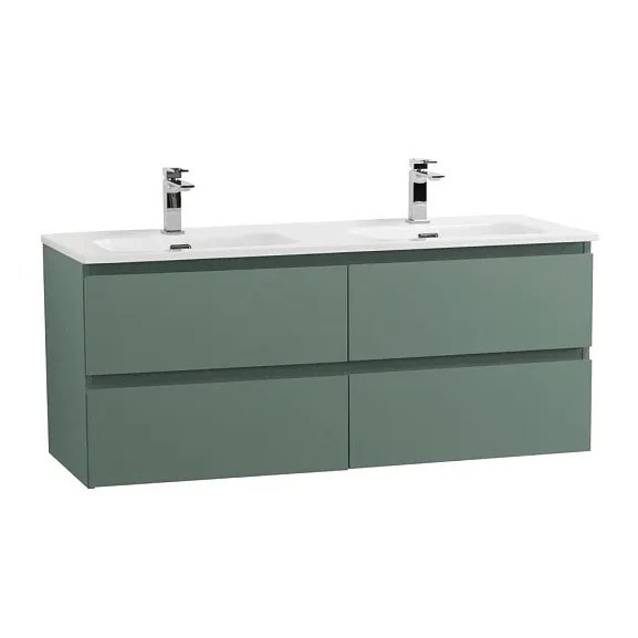 Комплект мебели BelBagno Крафт (Kraft) 120 с четырьмя ящиками еловый матовый (раковина BB1200-2-ETL)