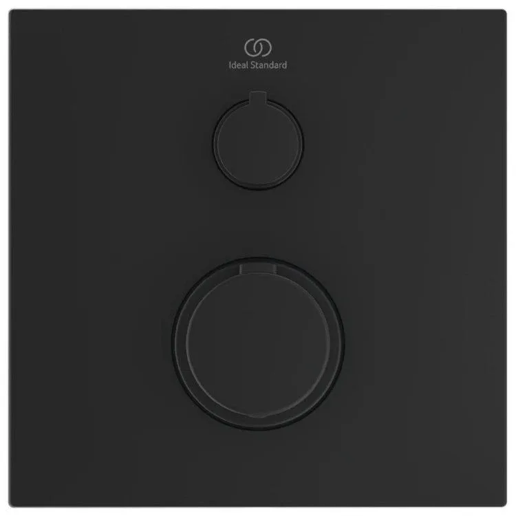 Термостат Ideal Standard Ceratherm C100 A6956XG+A1000NU для душа скрытый монтаж черный матовый