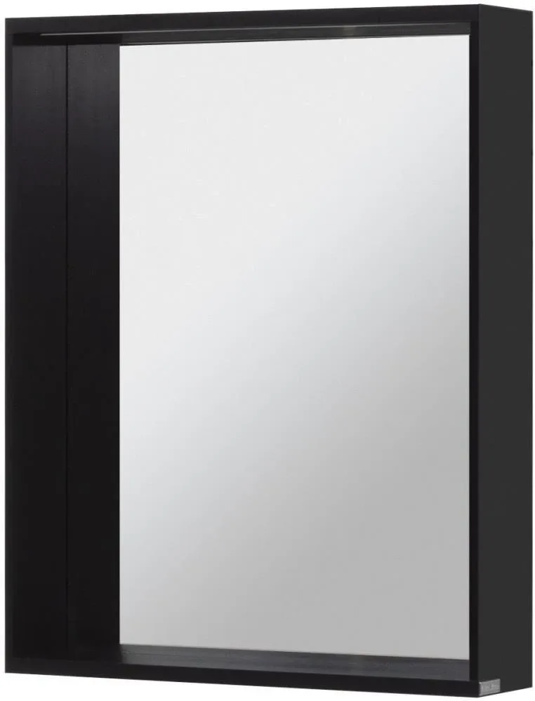 Зеркало Allen Brau Reality 1.32016.BB 60*75 с Led-подсветкой и инфракрасным выключателем черный браш