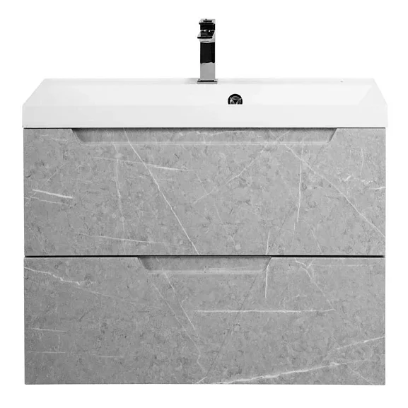 Тумба с раковиной BelBagno Виттория (Vittoria) 80 торос белый (с белой раковиной)