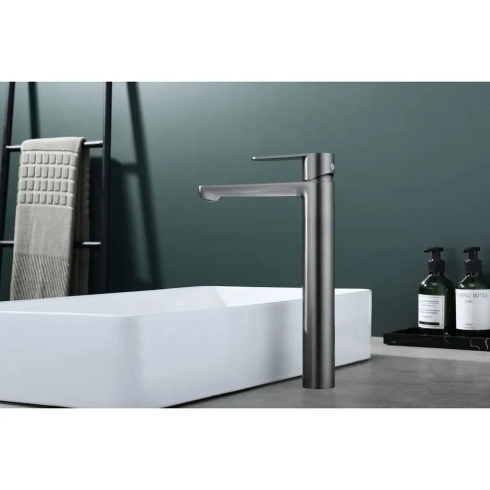 Смеситель Splenka S222.15.09 для раковины графит