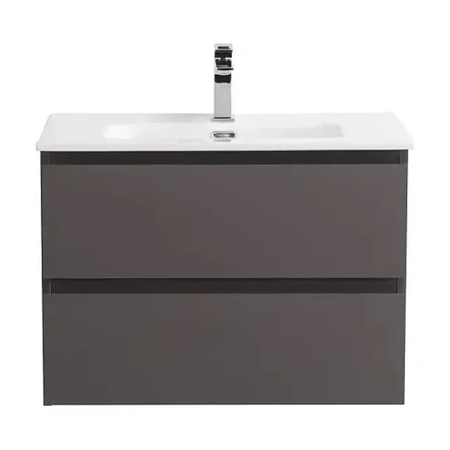 Тумба с раковиной BelBagno Крафт (Kraft) 70 темно-серая матовая (раковина BB700ETL)