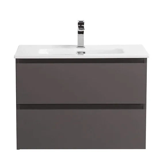 Тумба с раковиной BelBagno Крафт (Kraft) 70 темно-серая матовая (раковина BB700ETL)