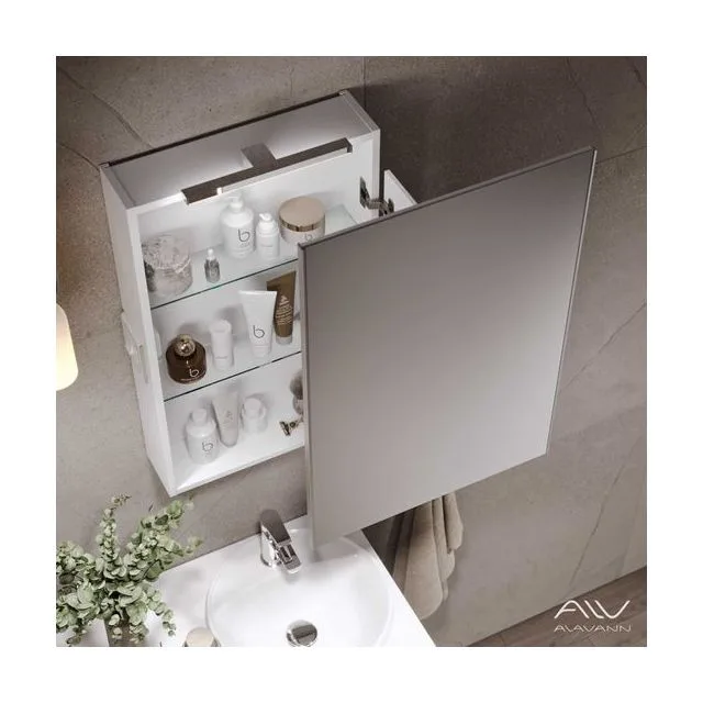 Зеркальный шкаф Cosmetic 55 с приближением Alavann ALV0723001