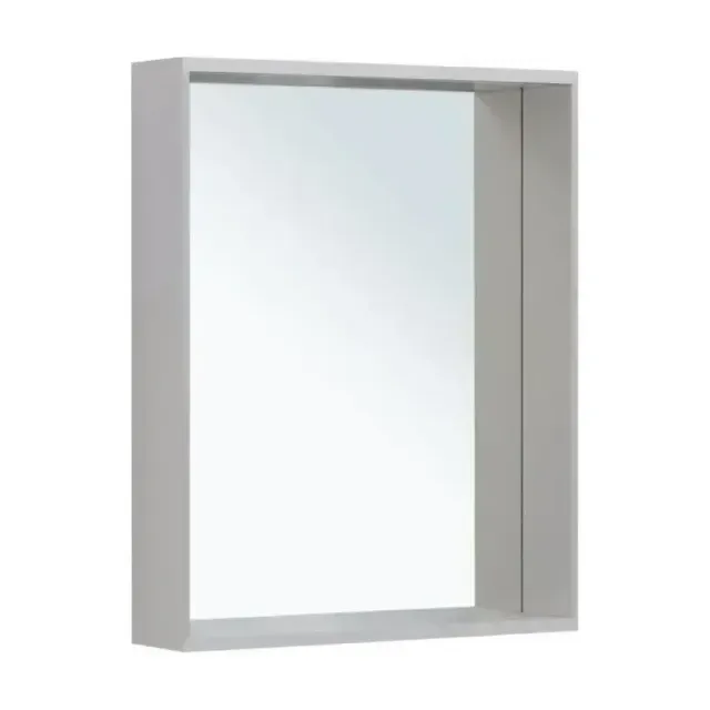 Зеркало Allen Brau Reality 1.32016.02 60*75 с Led-подсветкой и инфракрасным выключателем серебро браш
