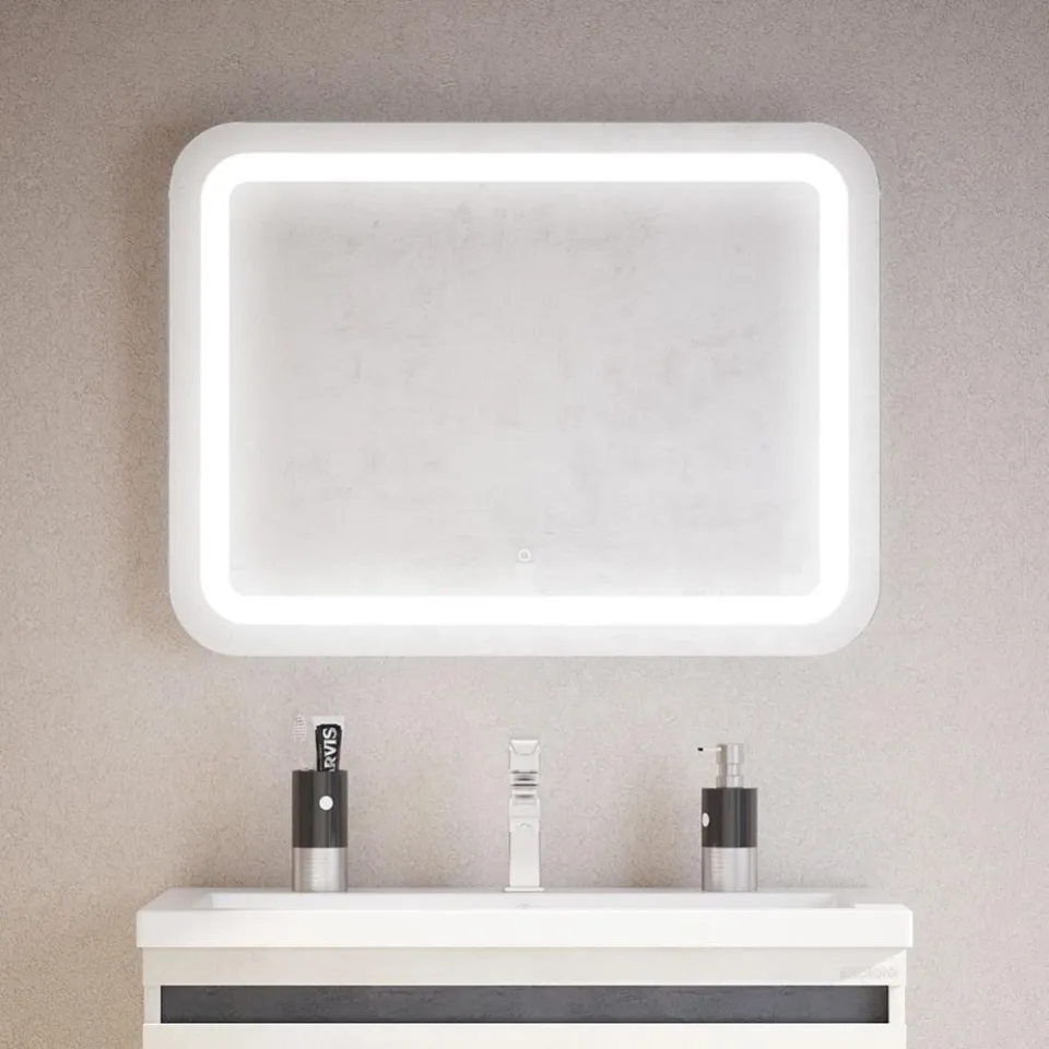 Зеркало Corozo Сиена 80 с Led-подсветкой сенсорный выключатель