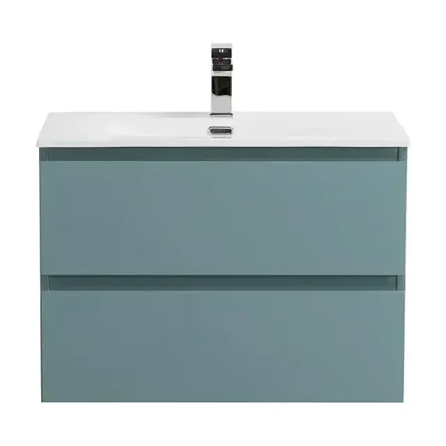 Тумба с раковиной BelBagno Крафт (Kraft) 70 голубая матовая (раковина BB-8099-70)