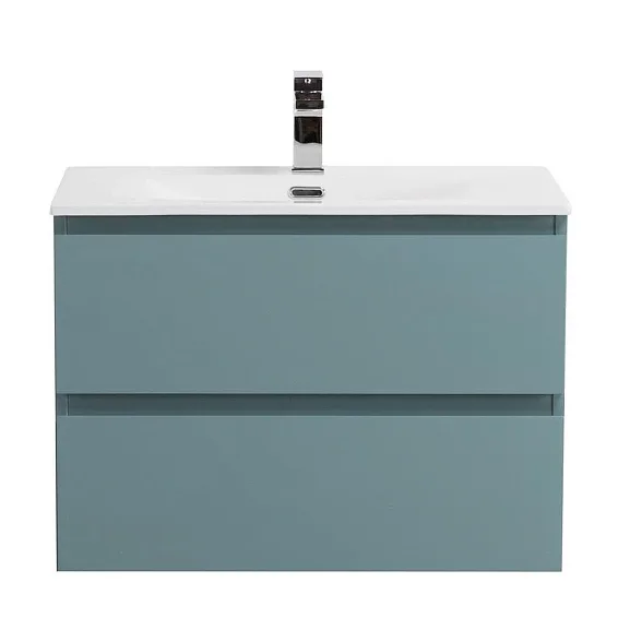 Тумба с раковиной BelBagno Крафт (Kraft) 70 голубая матовая (раковина BB-8099-70)