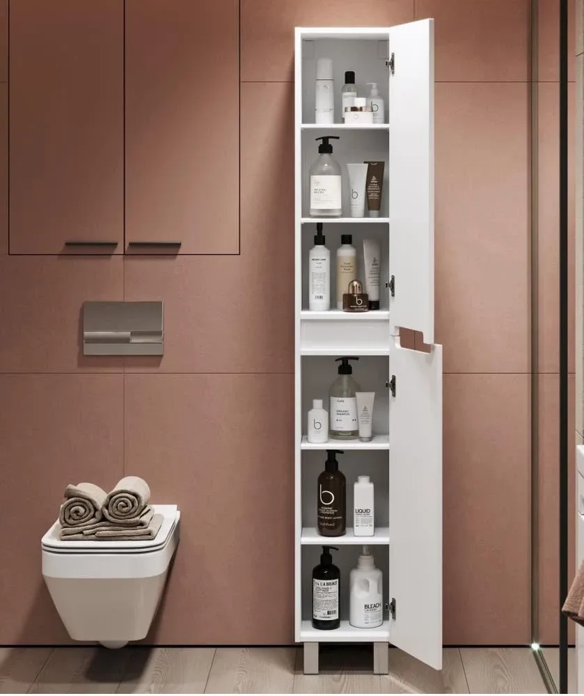 Пенал Alavann Cosmetic 30 белый глянец L/R
