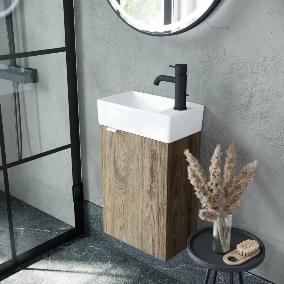 Тумба под раковину Sancos Mini 35 дуб чарльстон R