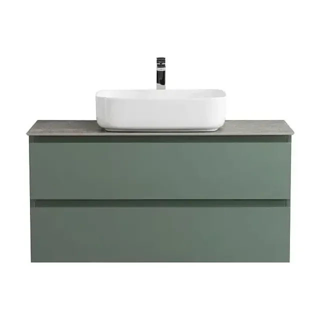 Тумба с раковиной BelBagno Крафт (Kraft) 100 еловая матовая со столешницей гранит