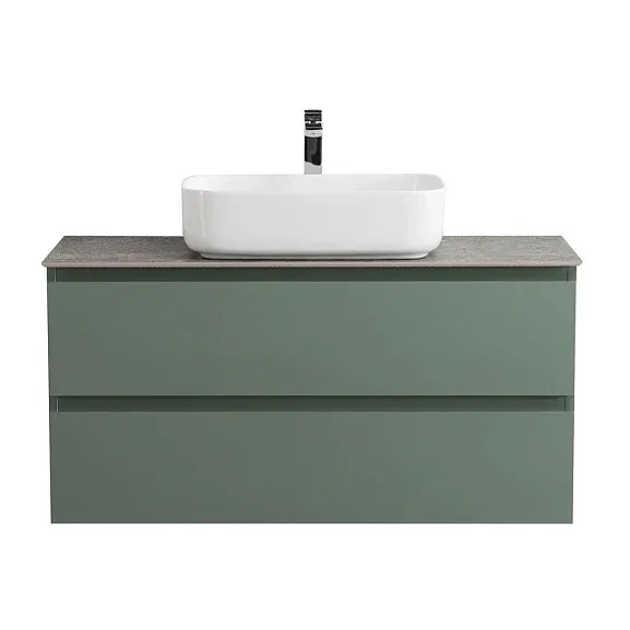 Тумба с раковиной BelBagno Крафт (Kraft) 100 еловая матовая со столешницей гранит