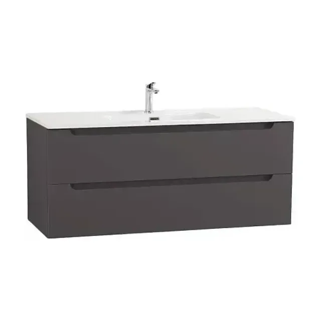 Комплект мебели BelBagno Этна (Etna) 120 темно-серый матовый (раковина BB1200ETL)