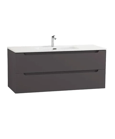 Комплект мебели BelBagno Этна (Etna) 120 темно-серый матовый (раковина BB1200ETL)