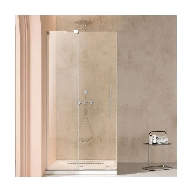 Душевая перегородка Vincea Волк-Ин (Walk-In) VSW-4WSL120CL-L 120x200 стекло прозрачное 8 мм профиль хром