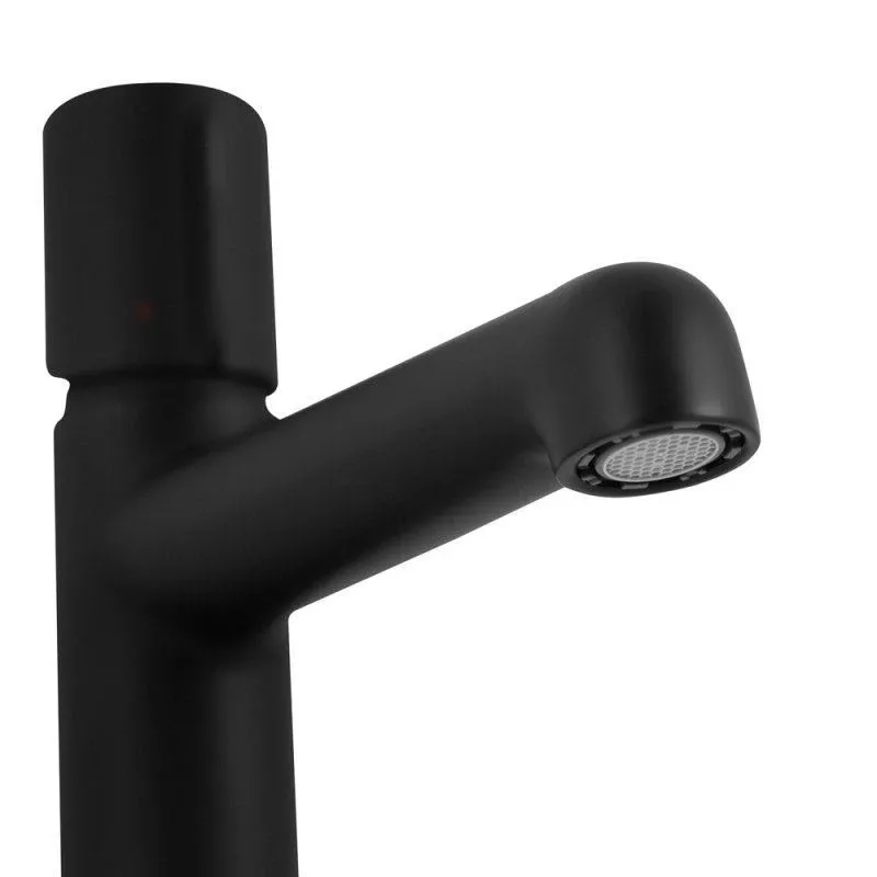 Смеситель BelBagno UNO-LVM-NERO для раковины,черный матовый