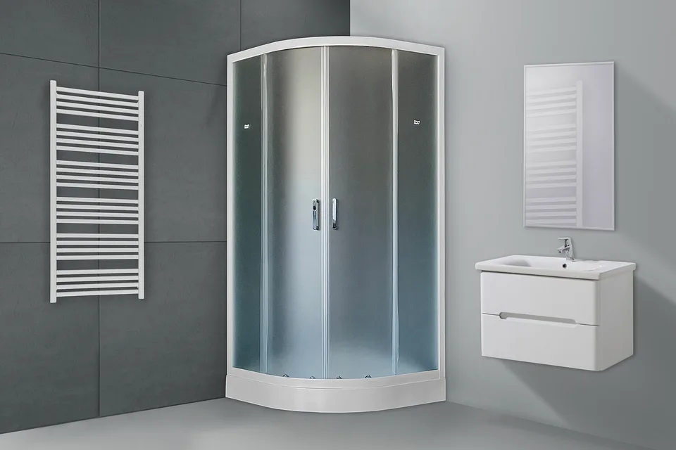 Душевой угол RB 100HK-C (матовое)