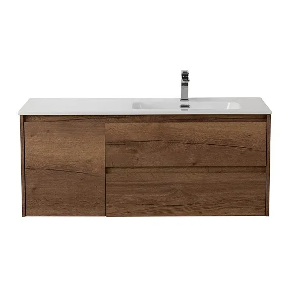 Тумба с раковиной BelBagno Крафт (Kraft) 100 табачный дуб правая