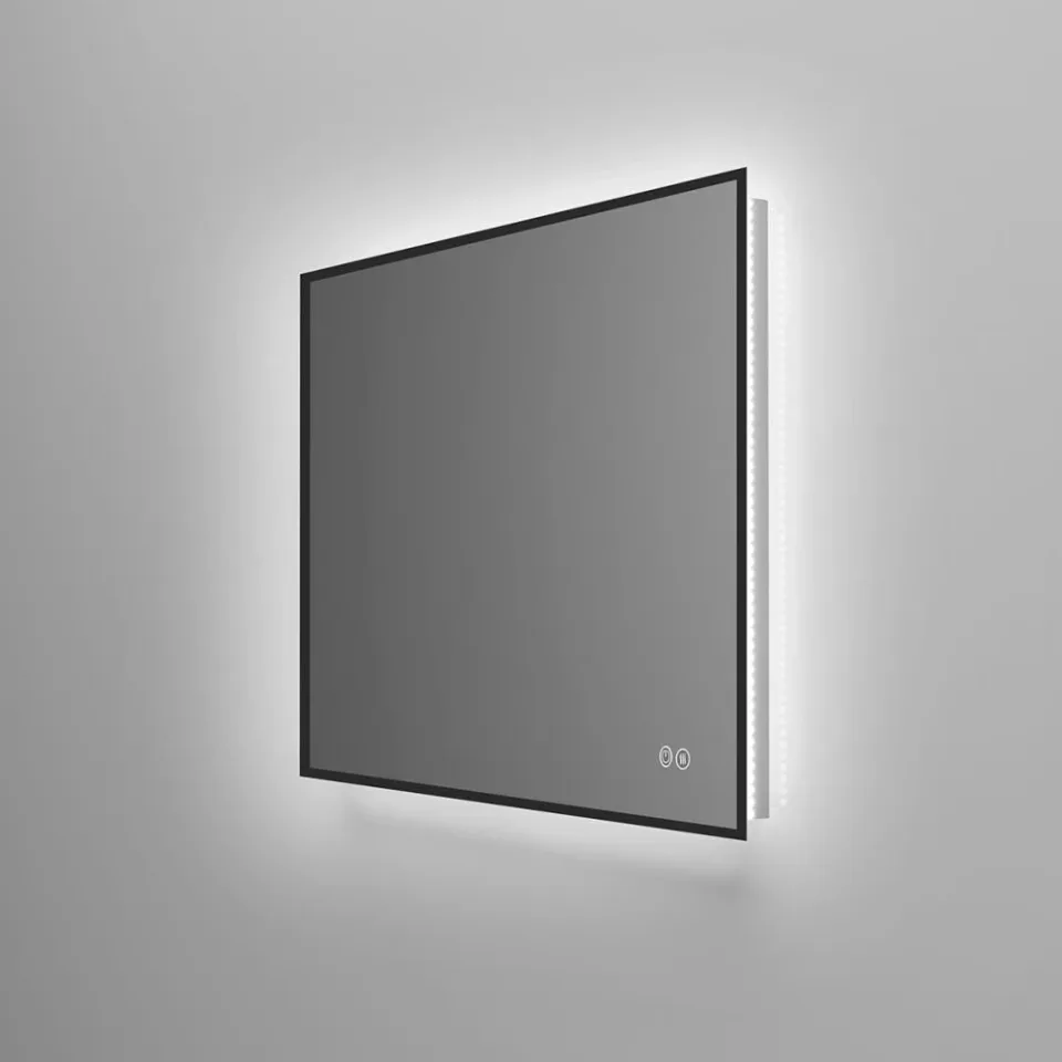 Зеркало Vincea VLM-3VN800B-2 80*60 с ЛЕД-подсветкой и функцией антизапотевания,сенсорный выключатель