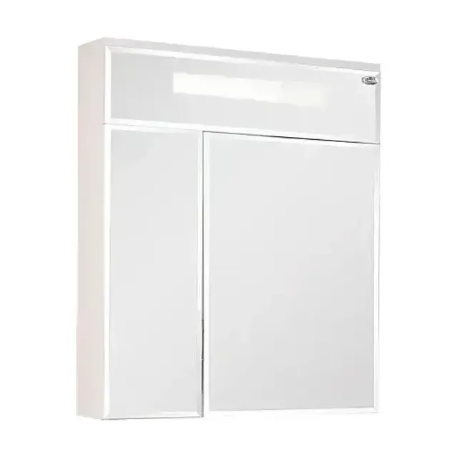 Шкаф-зеркало Сигма 60 белый, c LED подсветкой