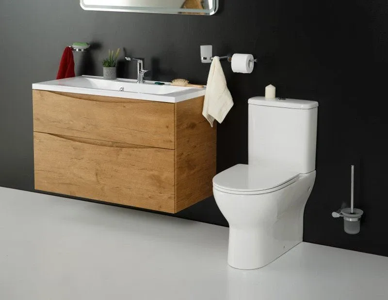 Унитаз-компакт BelBagno Энергия (Energia) BB8134CPR/SC 36*62,5 с крышкой-сиденьем дюропласт плавное закрывание