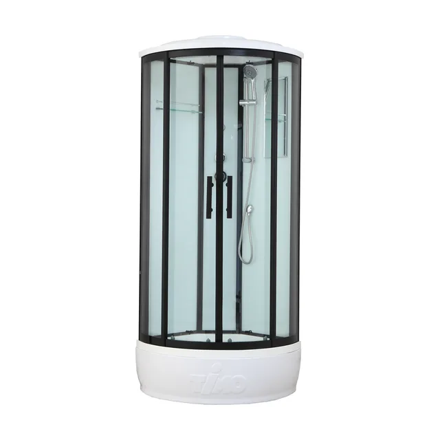 Timo Standart T-6680 Black душевая кабина (80*80*220)