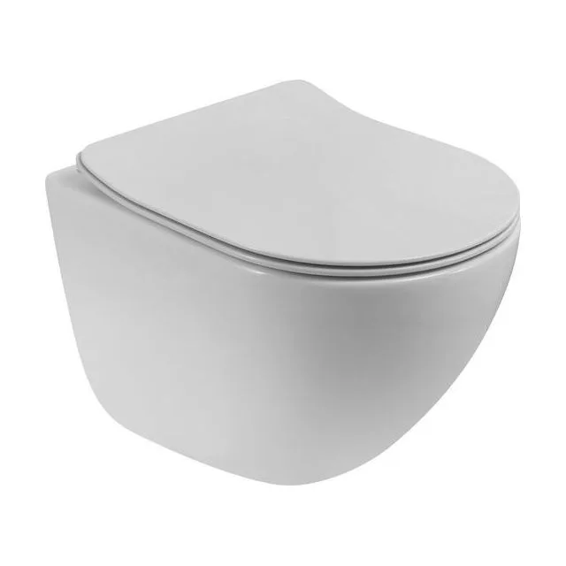 Унитаз подвесной безободковый BelBagno AMANDA-TOR BB051CH-TOR-FC/BB2034SC