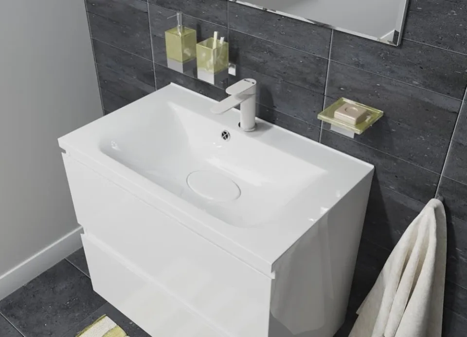 Мебельная раковина Эстет Бали 75*45 для Style Line (приобретается в комплекте с тумбой)