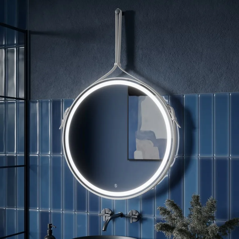 Зеркало Sancos Леди (Dames) DA650W 65х65 подвесное с подсветкой