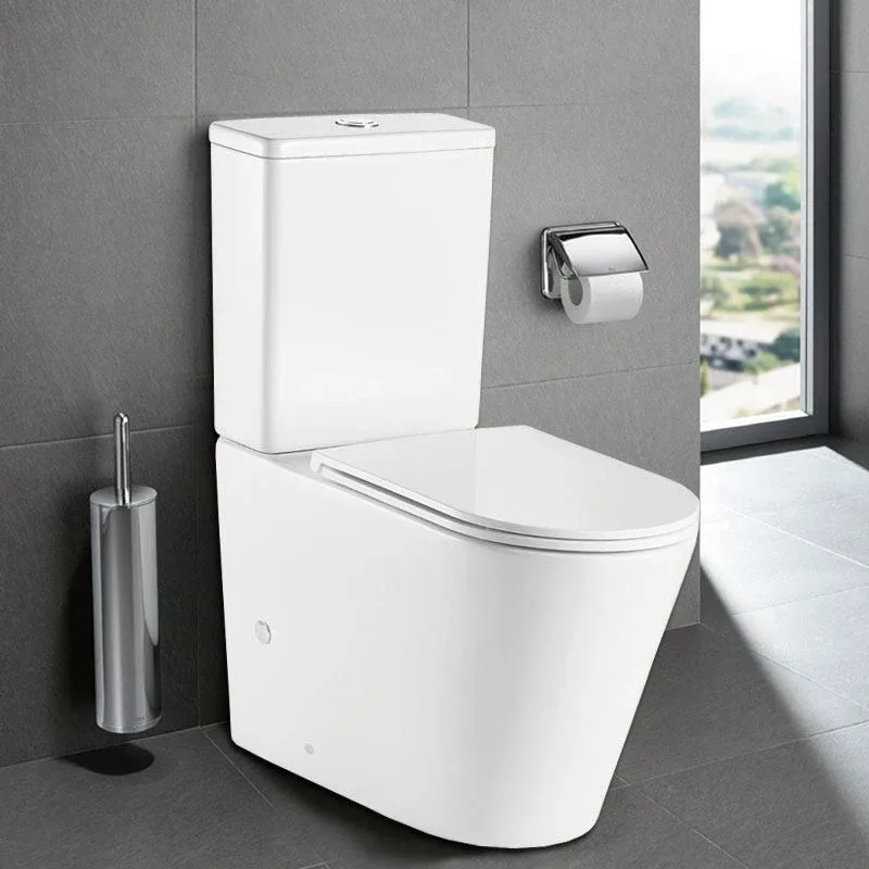 Унитаз-компакт Azario Vetro 38*60,5 безободковый с крышкой-сиденьем микролифт Slim