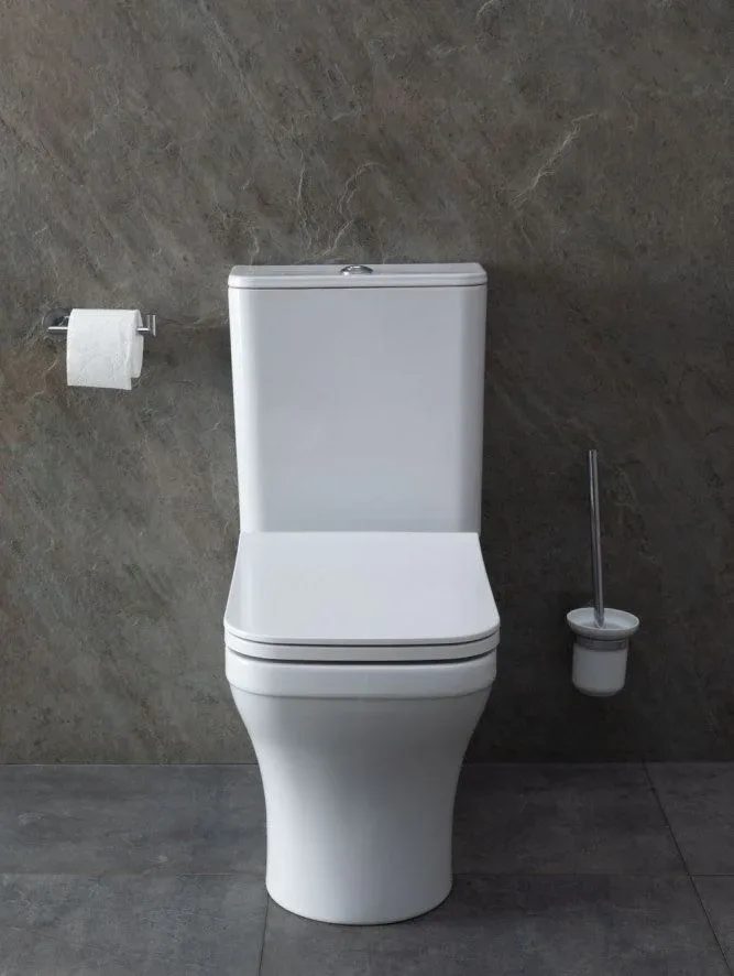 Унитаз-компакт Allen Brau Infinity 36,5*63 безободковый с крышкой-сиденьем микролифт