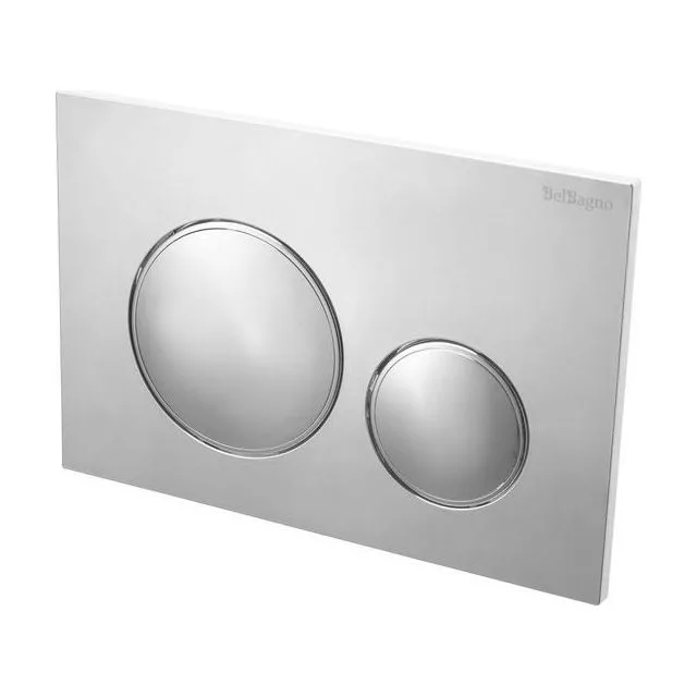 Кнопка смыва BelBagno BB-17C-CRM, хром