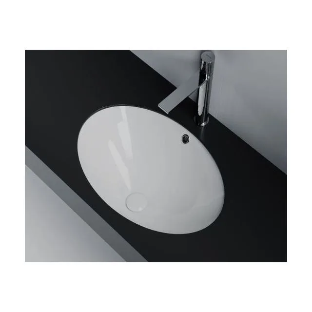 Раковина из сантехнического фарфора Ceramica Nova Эра (Era) 62 см CN6081 встраиваемая цвет белый