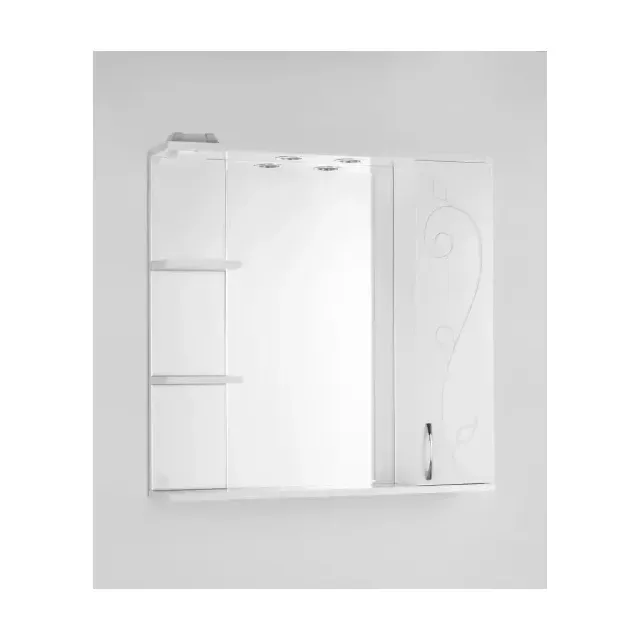 Зеркало-шкаф Style Line Эко Фьюжн Панда 80/С R с Led-подсветкой