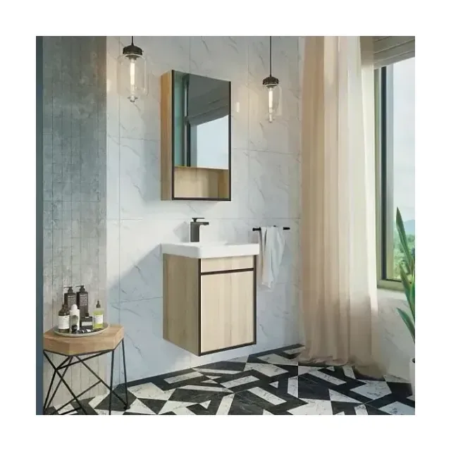 Комплект мебели Comforty Вена 45 дуб дымчатый (раковина Адриана 45)