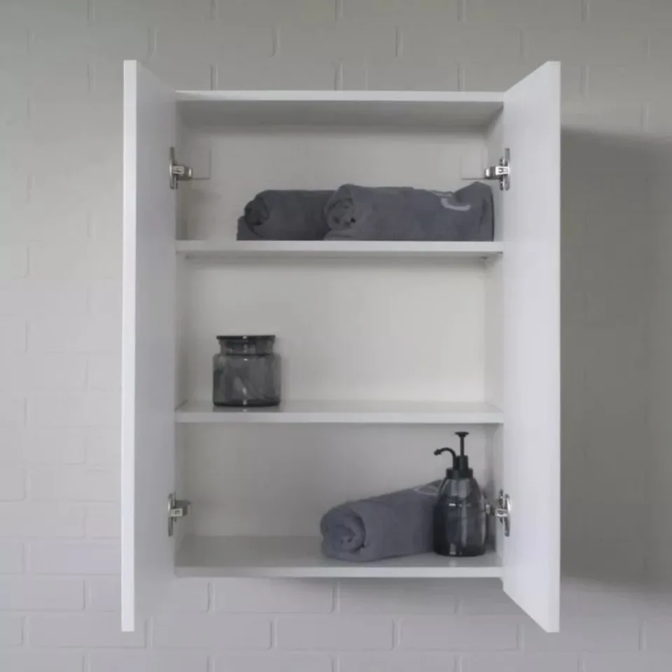 Шкаф подвесной универсальный Comforty 60 белый глянец