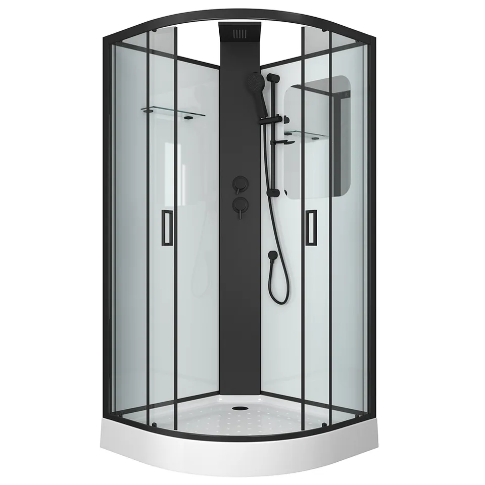 Душевая кабина Grossman Elegans GR250 (100х100х217) дверь раздвижная,5 мест