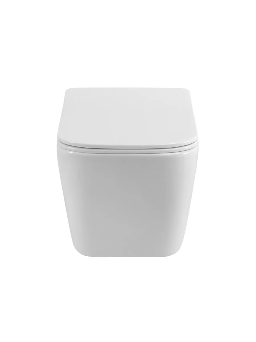 Унитаз подвесной с сиденьем, функцией биде и смесителем BelBagno KRAFT BB7106CH-TOR-BS/SC