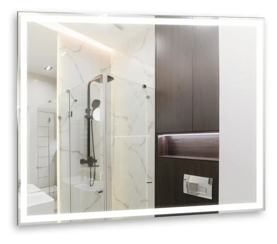 Зеркало Silver Mirrors Ливия 100*80 с Led-подсветкой инфракрасный выключатель